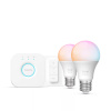 Philips nutipirn Hue Smart LED elektripirn E White and Color Ambiance, 806 A60 2kit SW EU E27 8 W 16 million colors, White and colored Light