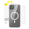 Baseus kaitsekest Magnetic Phone Case iP 14 OS-Lucent Series Clear