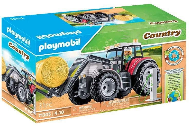 Playmobil klotsid Country 71305 Large Tractor with Accessories