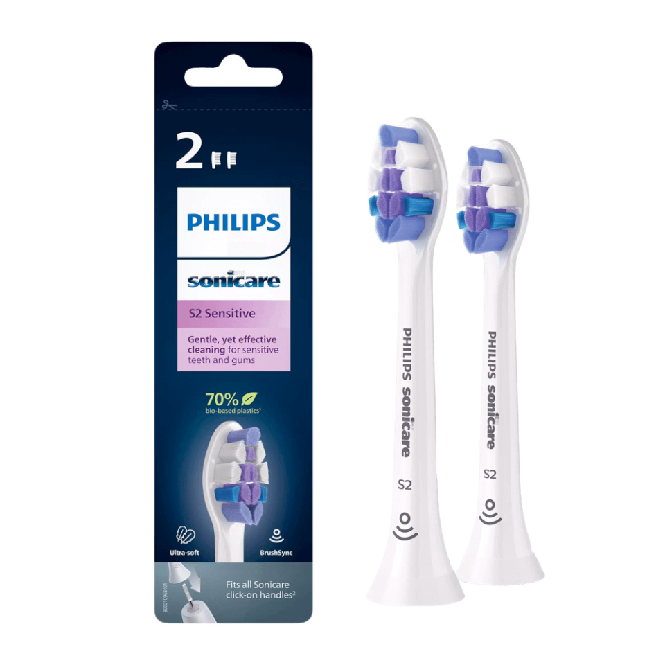 Philips lisaharjad HX6052/10 Sonicare S2 Sensitive, 2tk
