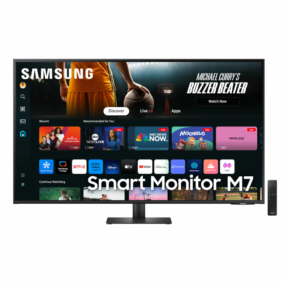 Samsungi monitor Nutikas monitor M7 43" 4K-