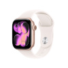 Apple Watch Series 11 (GPS + Cellular) 42 mm roosakuldne alumiiniumkorpus punase sportrihmaga, S/M