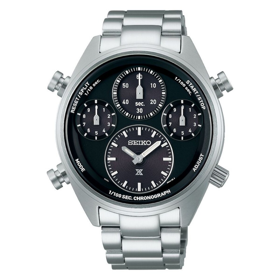 Seiko meeste kell SFJ003P1 Hõbedane (Ø 42mm)