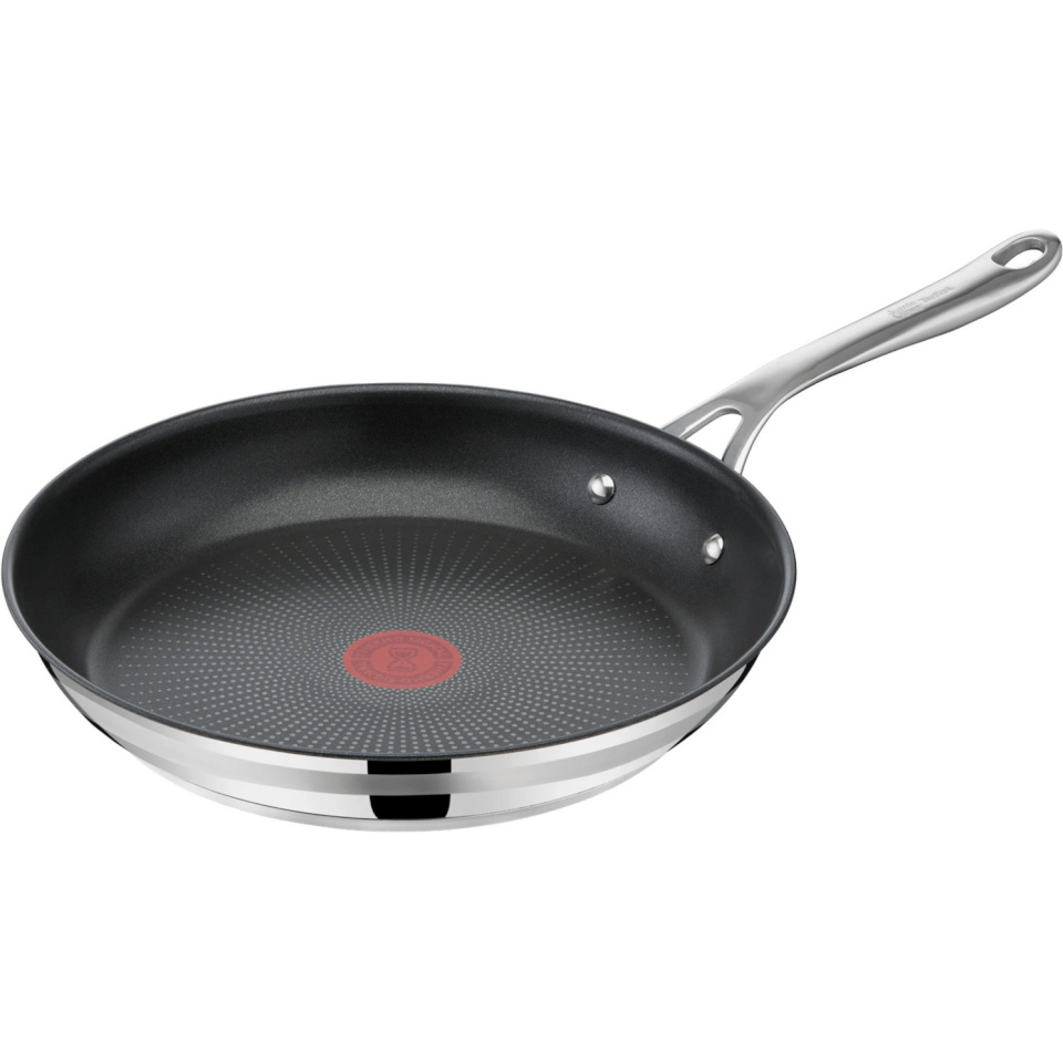 Tefal praepann E31004 Frying Pan by Jamie Oliver Cook Smart, 24cm, roostevaba teras/must