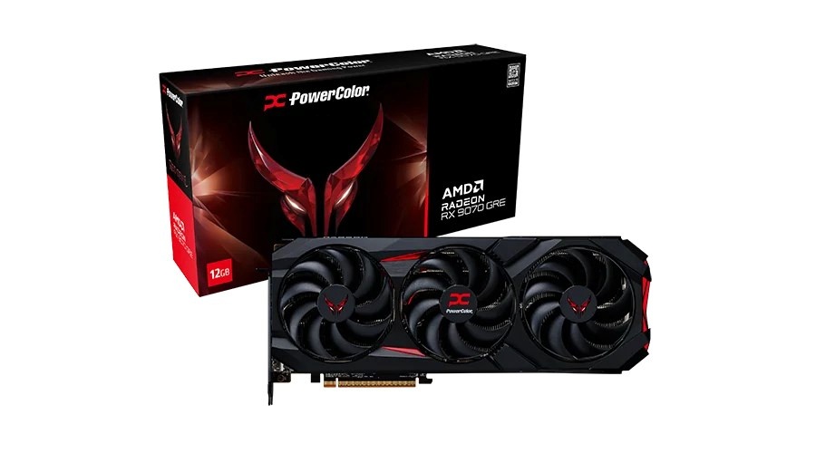 PowerColor videokaart Karta graficzna RX9070GRE Red Devil
