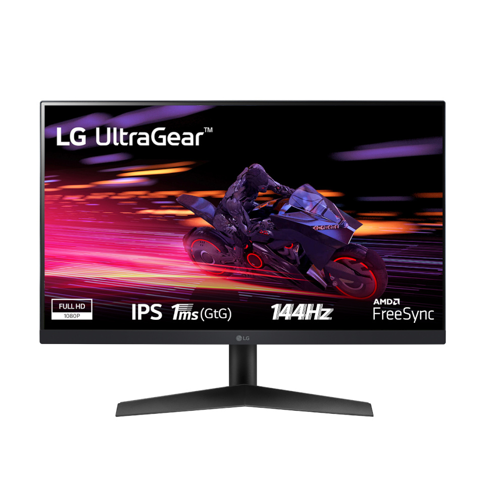 LG  monitor 24GN60R-B 23.8" IPS FHD Gaming 16:9 144Hz