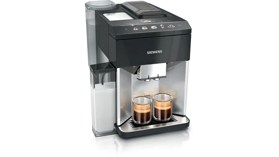 Siemens espressomasin TQ517D03 integral EQ.500 (roostevaba/must (glänzend))