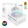 Gamemax toiteplokk Gamemax Power Supply, 80 PLUS, kuldne | RGB 750G WH | 750 W