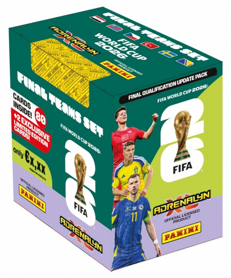 Panini Kolekcja Cards World Cup 2026 Final Teams set