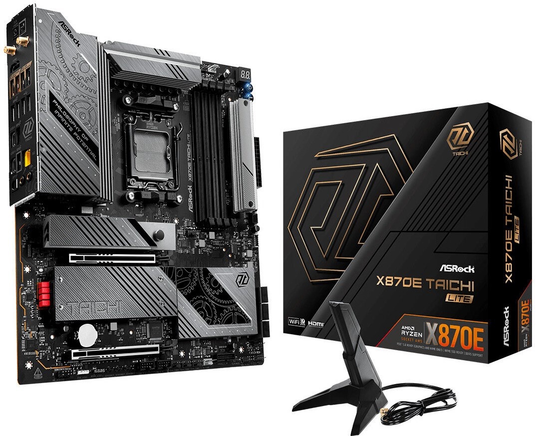 ASRock emaplaat X870E Taichi Lite AM5 ATX DDR5 Retail