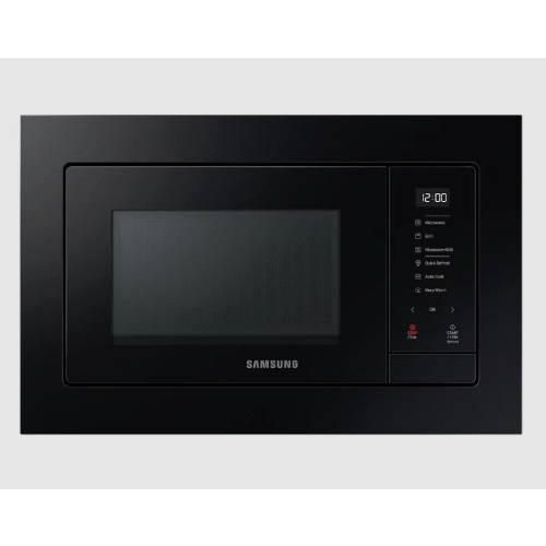 Samsung mikrolaineahi Samsung, integreeritav MG23A7318CKE2, 23L, 1100/1300W, must