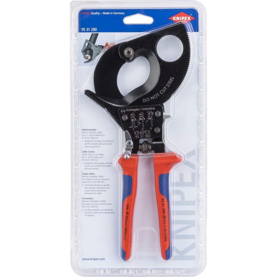 Knipex kaablitangid Cable Cutter