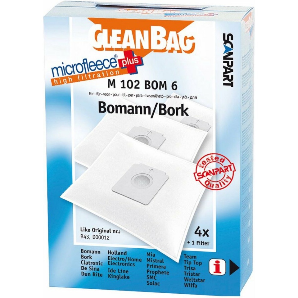 Scanpart tolmuimeja Asenduskott M 102 BOM 6 BOMANN BORK 4UD