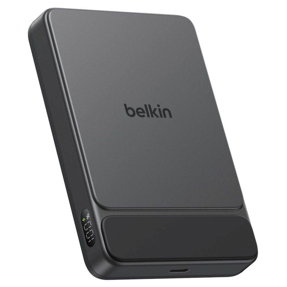 Belkin akupank UltraCharge Pro Slim magn PB 10K Qi2 25W PD30W BPD022hqBK