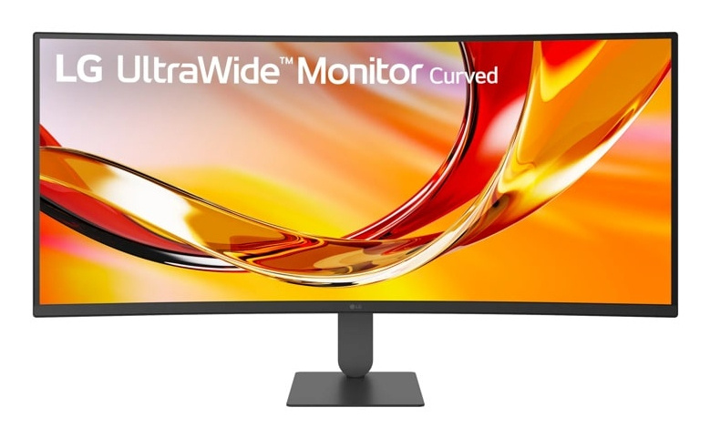 LG monitor 34 " 3440 X 1440 Pixels wide Quad Hd native Aspect Ratio 21:9 LED curved 34u620b-b