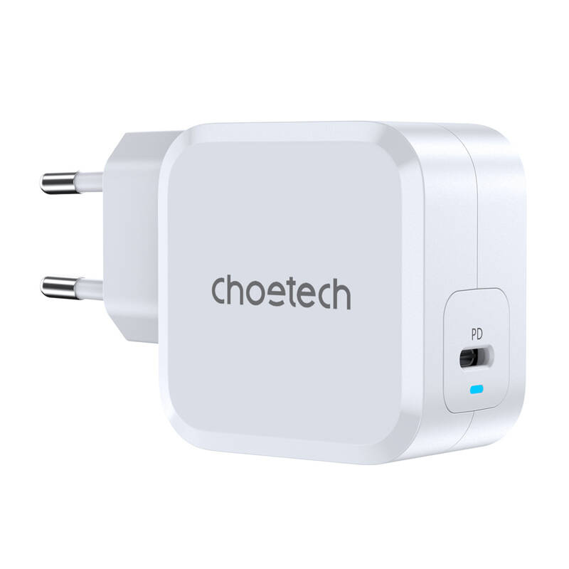 Choetech PD8007 USB-C PD45W power charger EU (valge)