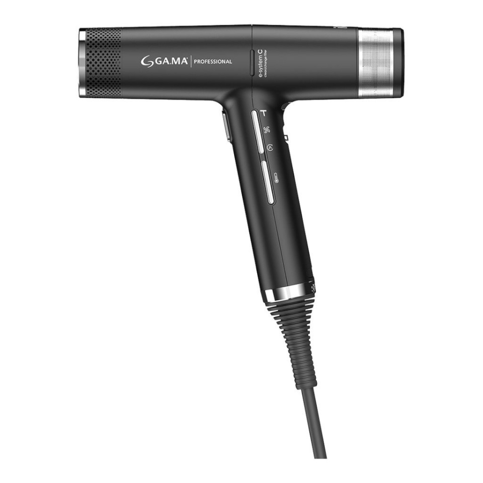 Gama Professional föön PH6080BK IQ3 Perfetto Hair Dryer, 1600W, must