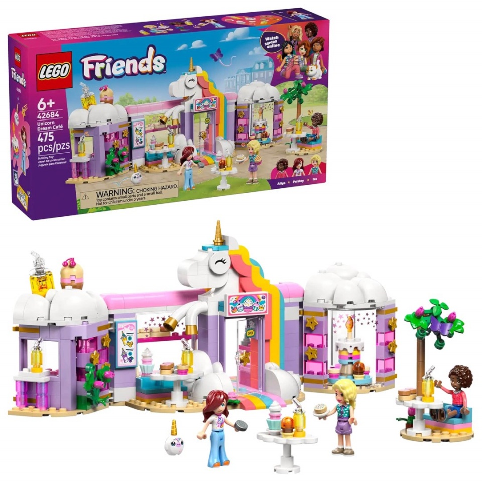 Lego klotsid FRIENDS 42684 Unicorn Dream Café