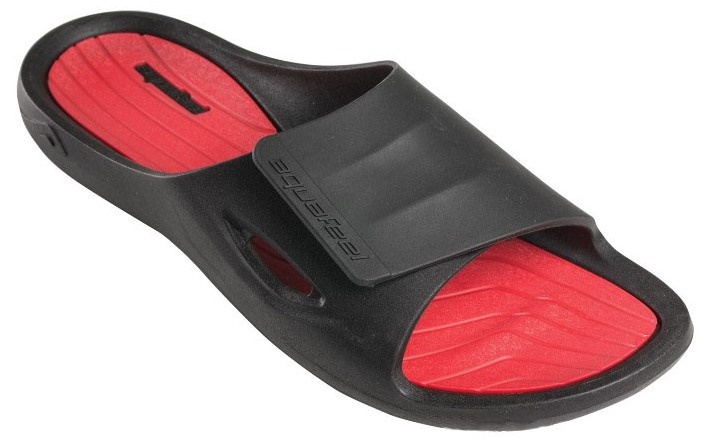 Aquafeel plätud unisex 72463 20 suurus 43/44 must/punane