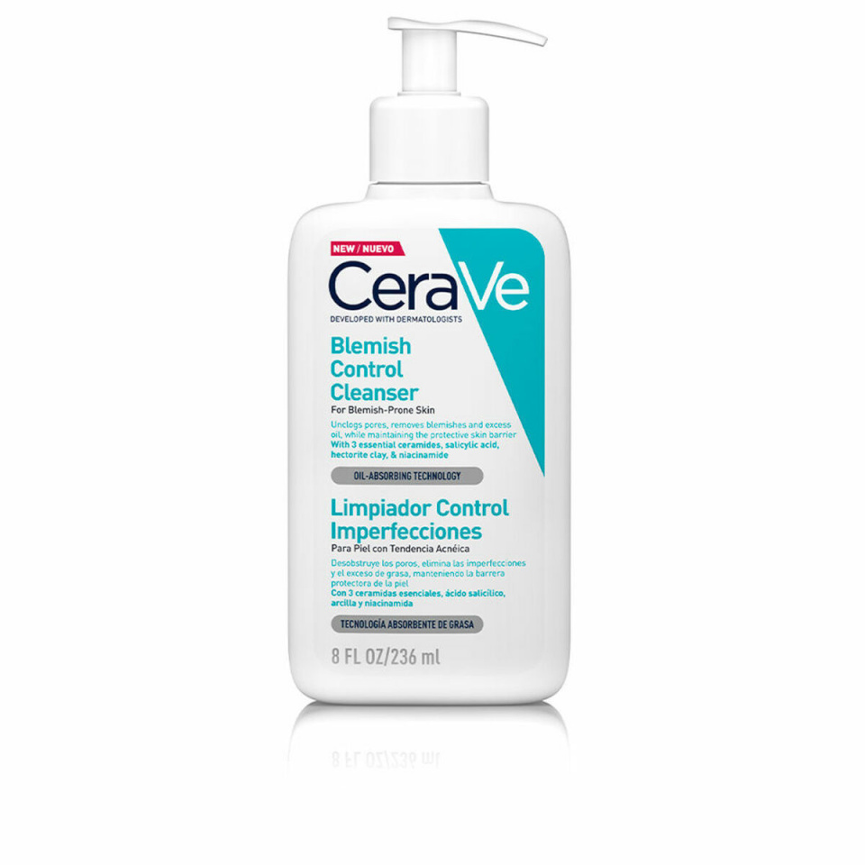 CeraVe näopuhastaja Facial Cleansers Blemish Control Cleanser 236ml, naistele