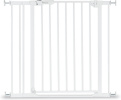 Hauck Clear Step Autoclose 2 turvavärav, 75-80cm, valge + 9cm jatkopala
