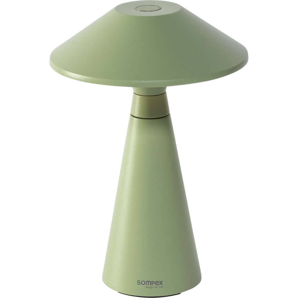 Sompex laualamp MOVE Battery-Operated Outdoor Table Lamp, olive roheline