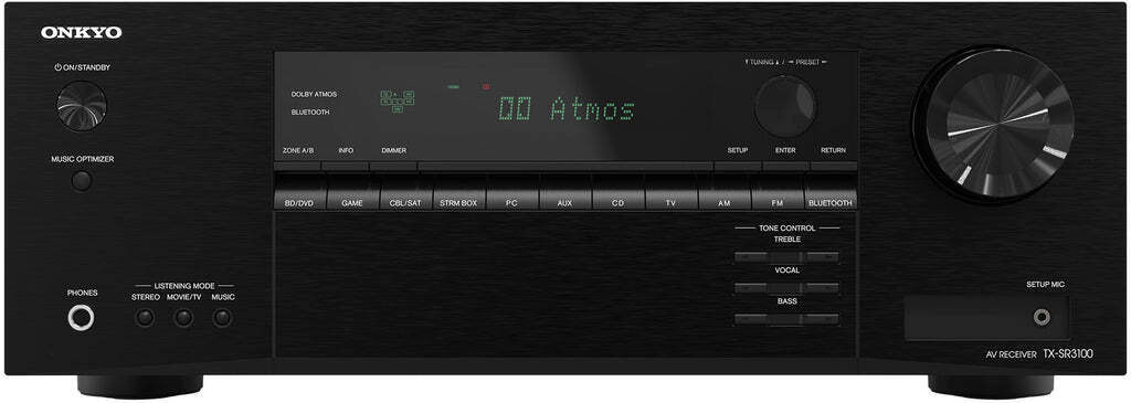 Onkyo TX-SR3100 5.2 AV ressiiver, must