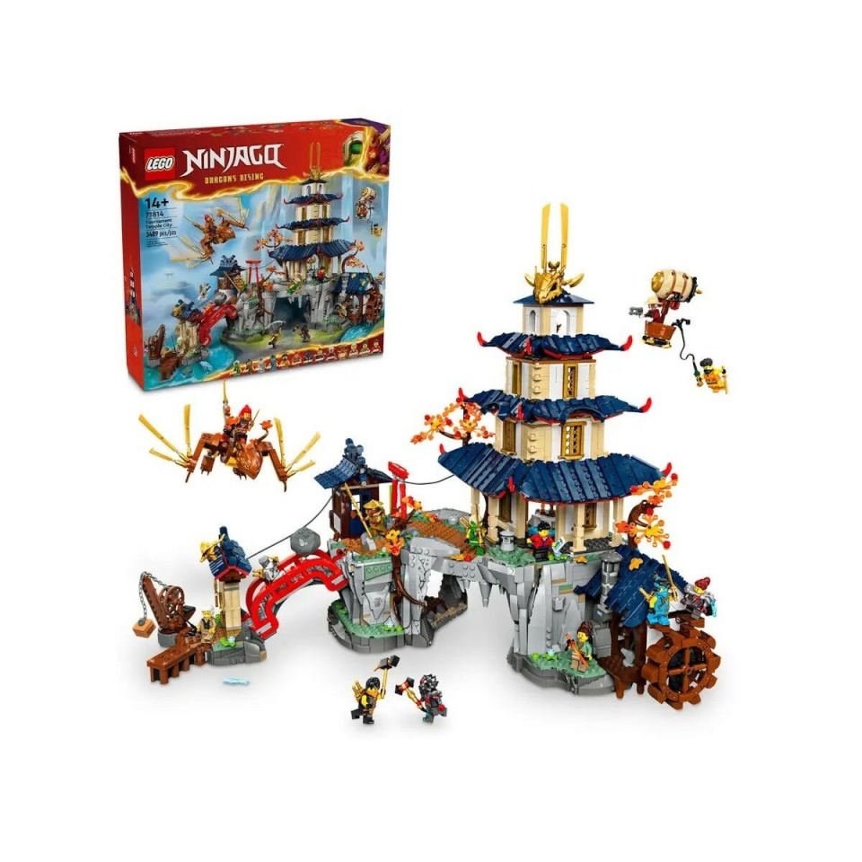 LEGO klotsid NINJAGO 71814 - Tournament City with Temple