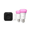 Philips nutipirn Hue Smart LED elektripirn White and Color Ambiance, A60 E27 2KIT SW Pro EU E27 White and colored Light