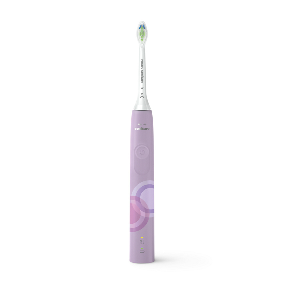 Philips elektriline hambahari HX3689/44 Series 4100 Sonic Electric Toothbrush, valge/lilla