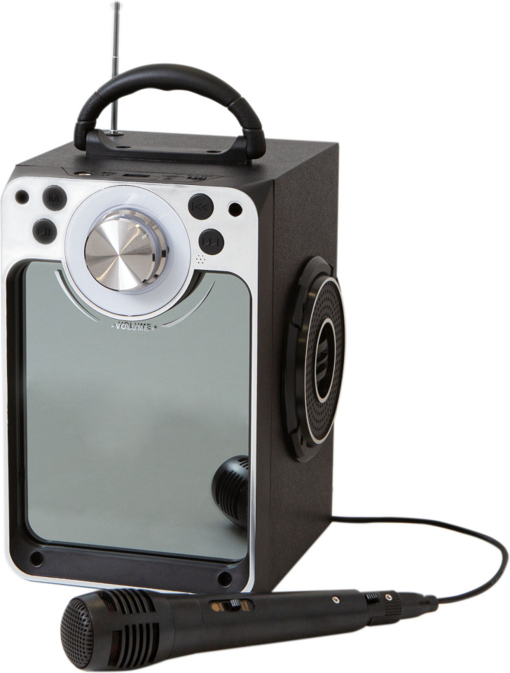 Liniex karaokekomplekt lastele Star, must