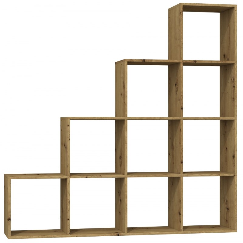 Top E Shop riiul STEP ARTISAN 4X4 living room bookcase