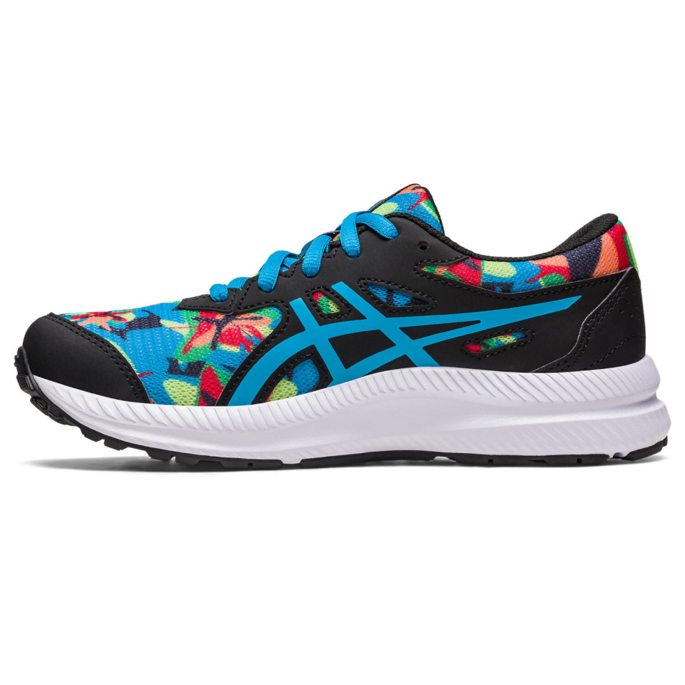 Asics jooksujalatsid Contend 8 GS must/sinine/kirju - suurus 39