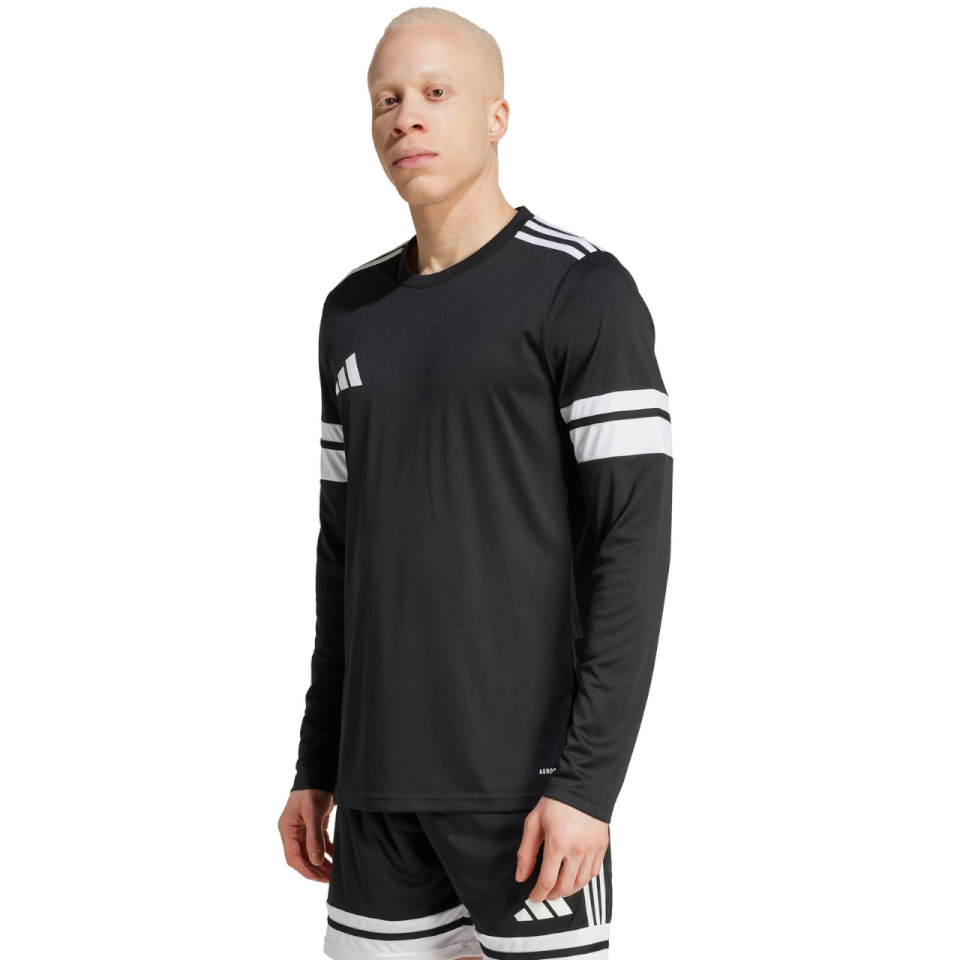 Adidas Teamwear T-särk meestele Squadra 25 Long Sleeve Jersey LM must JF6073 suurus L