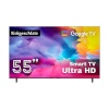 Kruger & Matz televiisor Krüger&Matz KM0255UHD-G 139 cm (55") UHD Smart TV Wi-Fi must