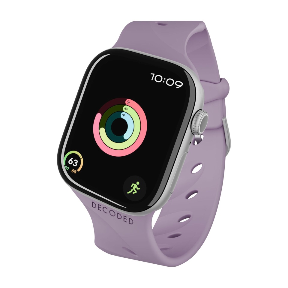 Decoded kellarihm Silicone Ares Splice Strap 40/42mm lilla Haze