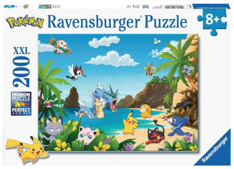 Ravensburger pusle 200-osaline XXL Pokemon