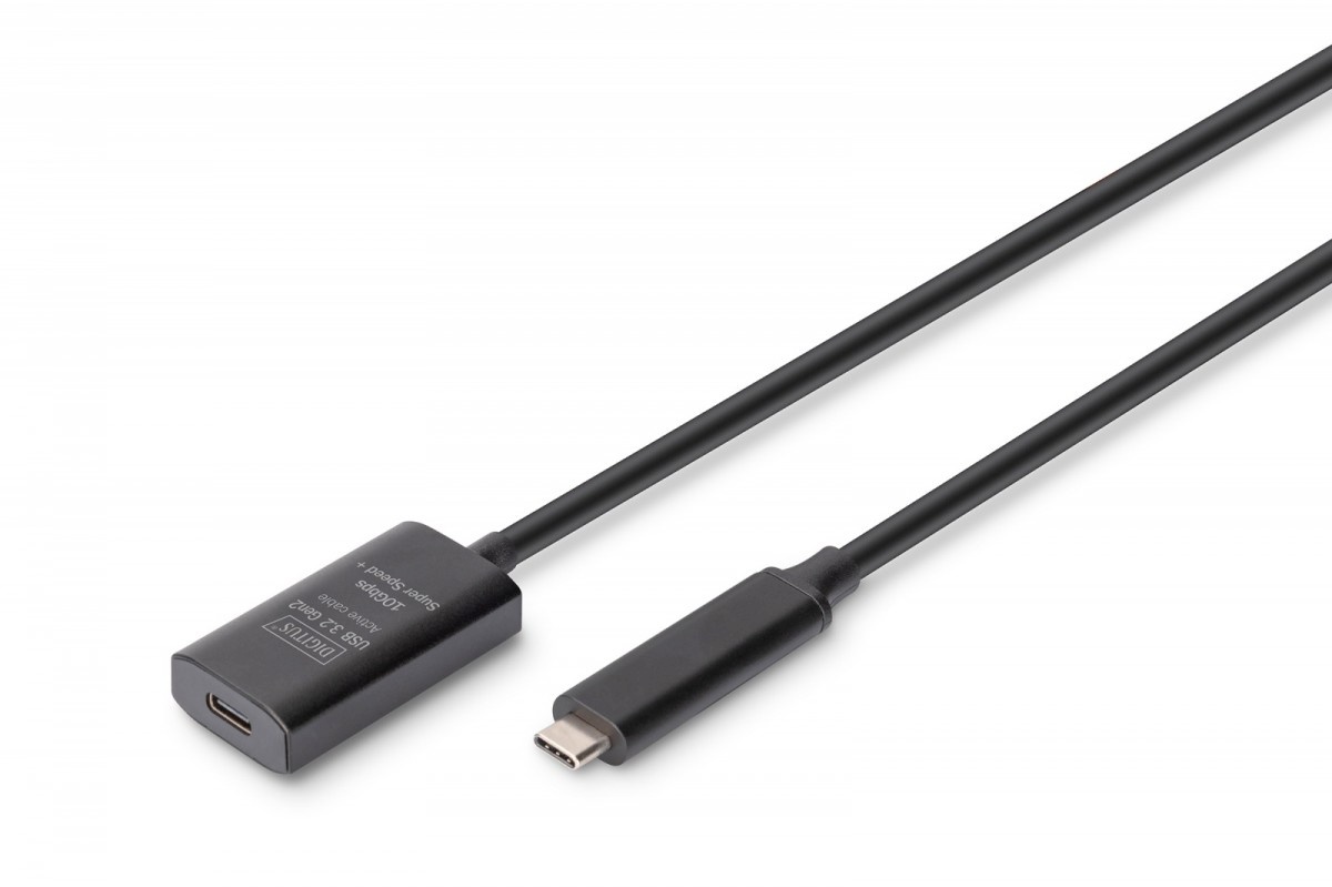 Digitus | Active USB 3.2 Gen2 10G extension cable | DA-73112 | USB-C to USB-C