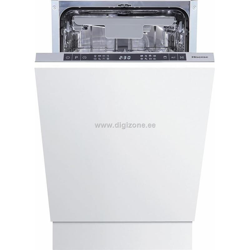 Hisense integreeritav nõudepesumasin HV543D10 Built-In Dishwasher, 45cm, valge