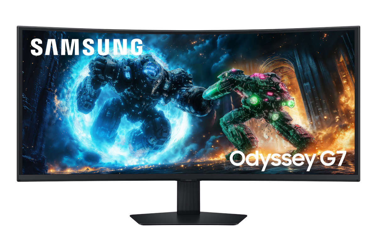 Samsung monitor Odyssey G7 G75F S40FG756EU Gaming Monitor - WUHD, 180Hz