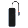 Baseus USB jagaja Hub 4in1 AcmeJoy Series USB-C to 3xUSB 3.0 + USB-C PD (dark hall)