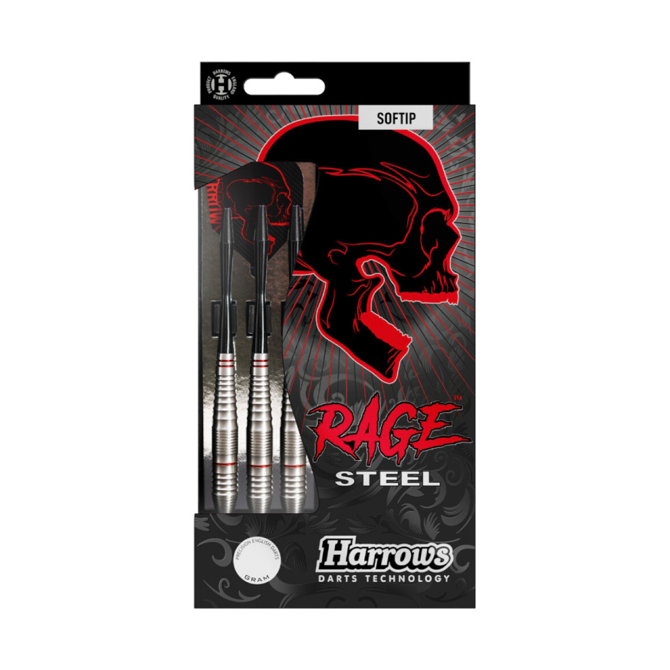 Harrows noolemängu nooled Softip Rage 20g