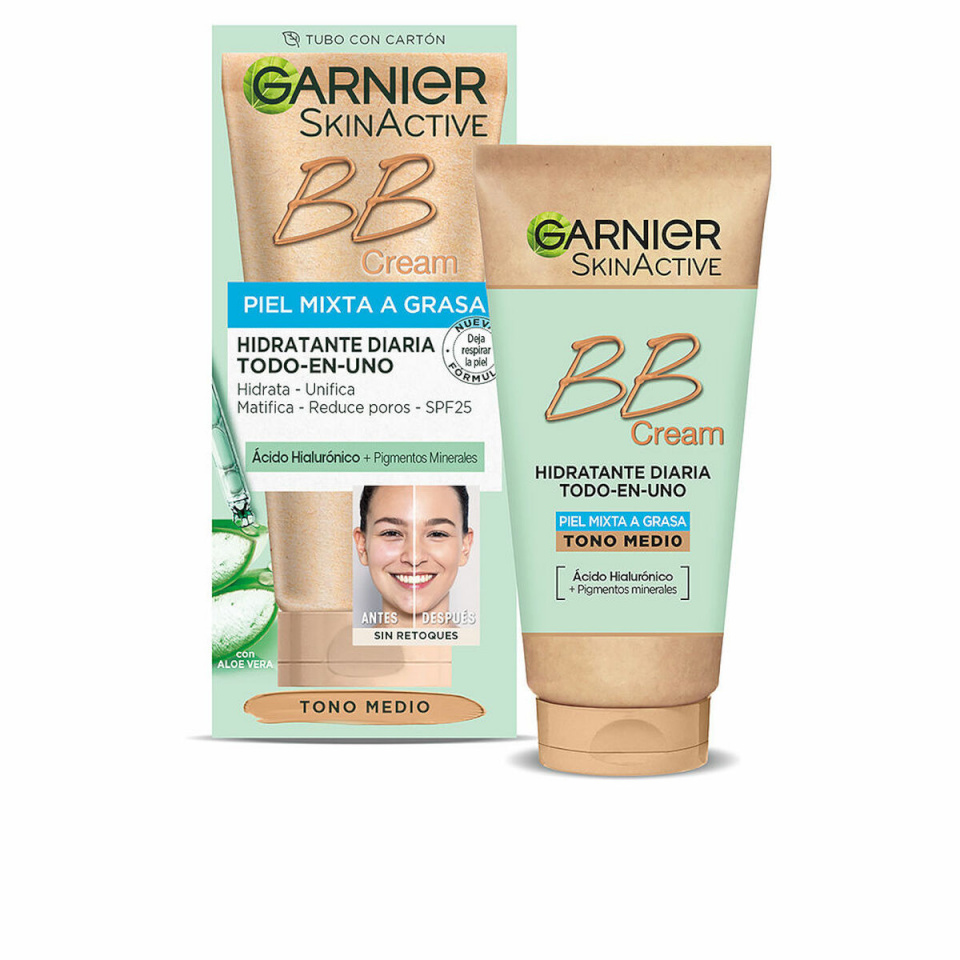 Garnier BB kreem Skinactive Bb Cream Kombineeritud nahk rasune nahk Medium 50ml Spf 25