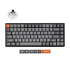 Keychron K2 Max RGB Aluminum - US Layout - Hot-Swappable Gateron Super pruun Wireless Keyboard