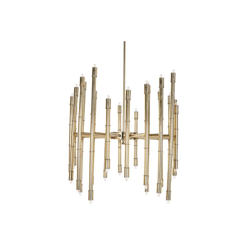 Home ESPRIT laelamp kuldne metall teras 74x74x138cm