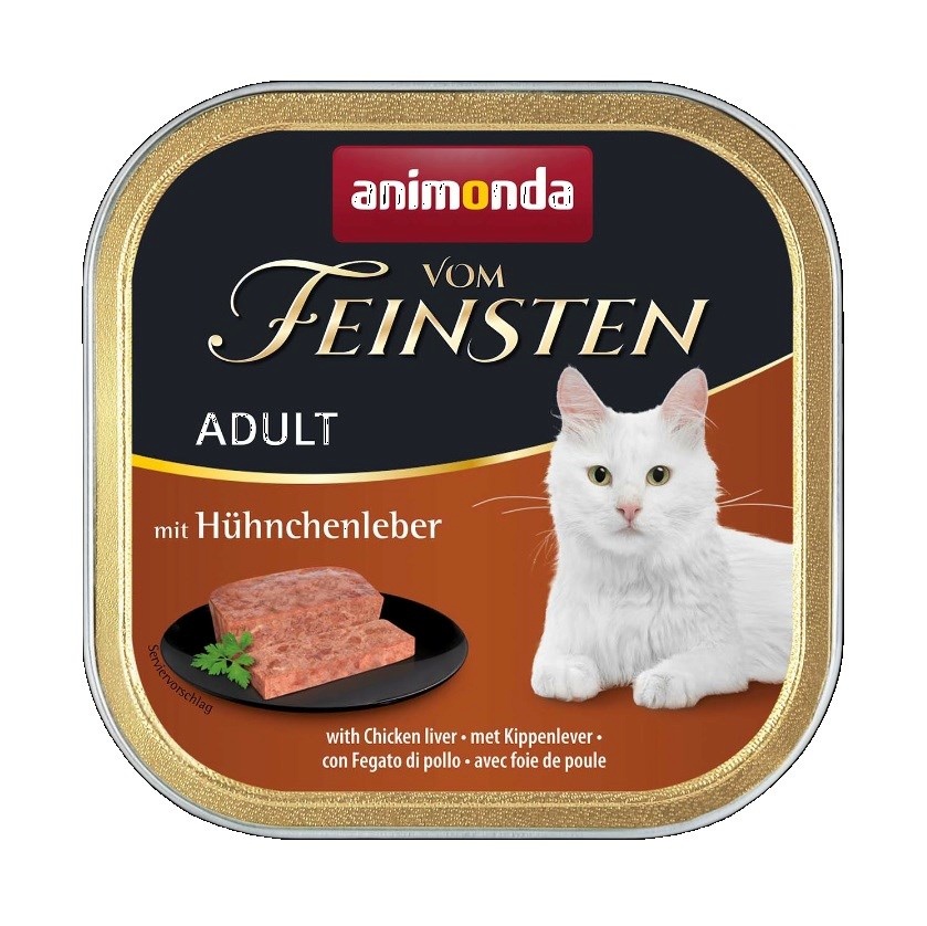 Animonda kassitoit Vom Feinsten Adult Chicken Liver, 100g