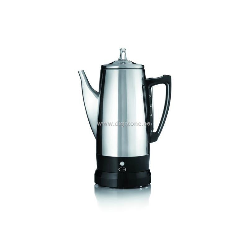 C3 mulksukann 30-33655ECO 12 tassi, inox