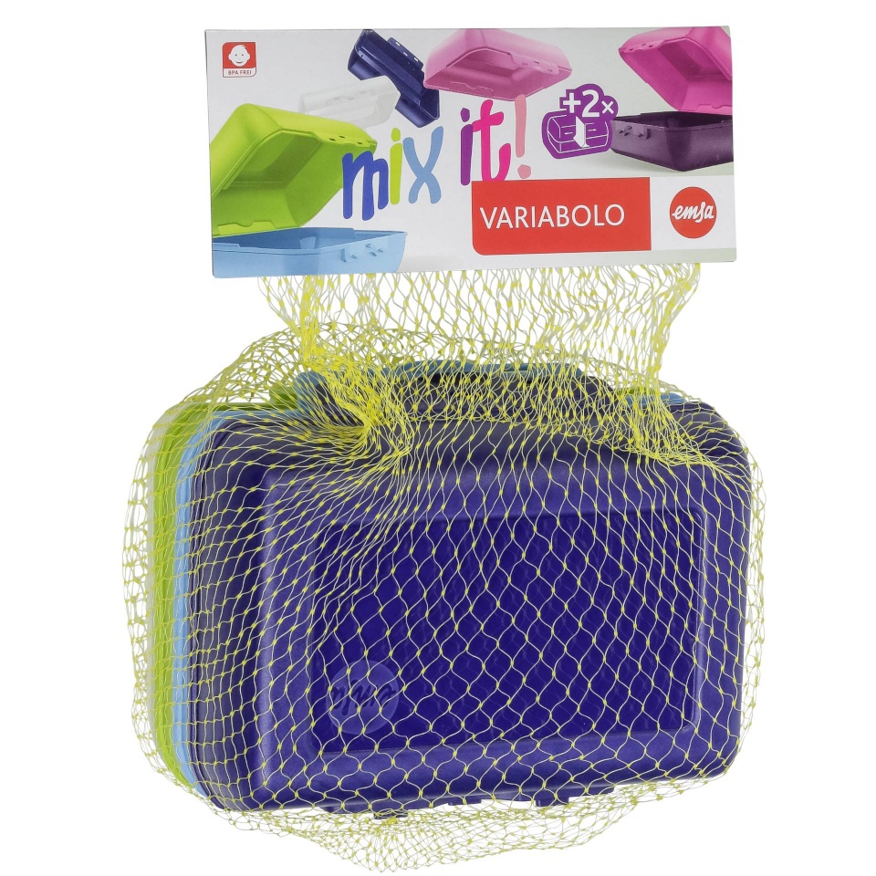 Emsa toidukarpide komplekt Variabolo Boys-Set, 4tk, sinine/roheline