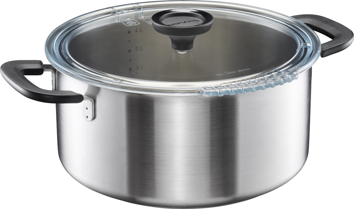 Fiskars pott Functional Form Pot, 5L, roostevaba teras