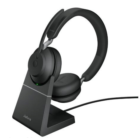 Jabra kõrvaklapid Headset Evolve2 65 Stand Link380a MS Stereo must